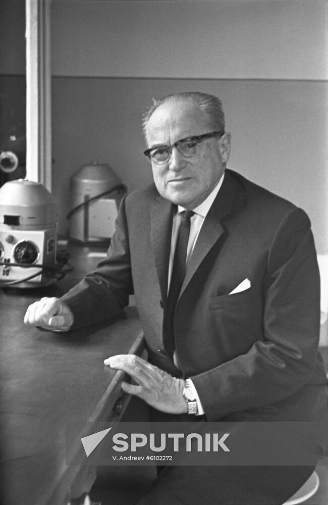 Soviet microbiologist Lev Zilber
