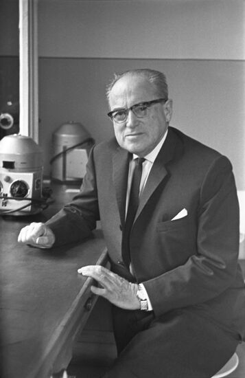 Soviet microbiologist Lev Zilber