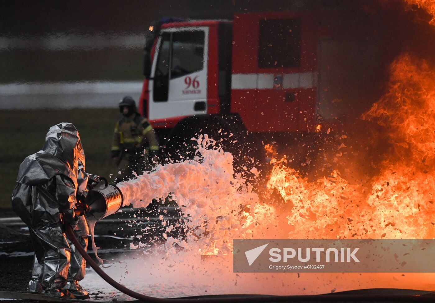 Russia Emergency Services Drills