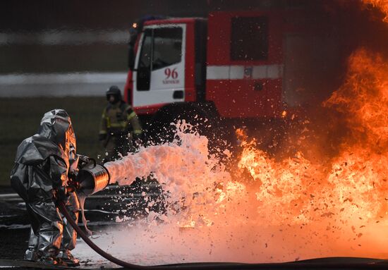 Russia Emergency Services Drills