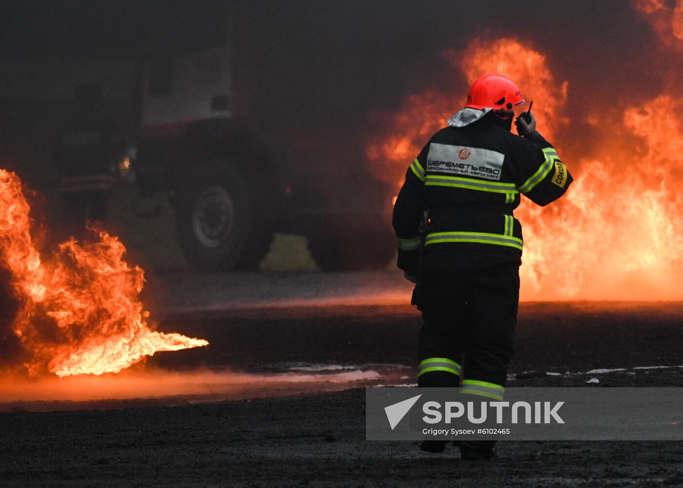 Russia Emergency Services Drills