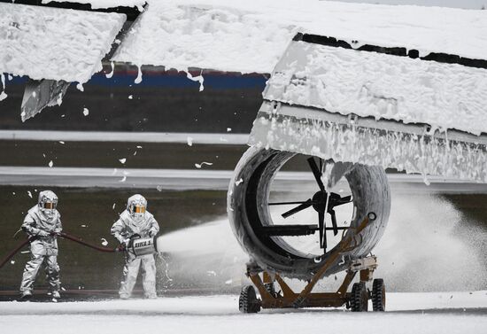 Russia Emergency Services Drills