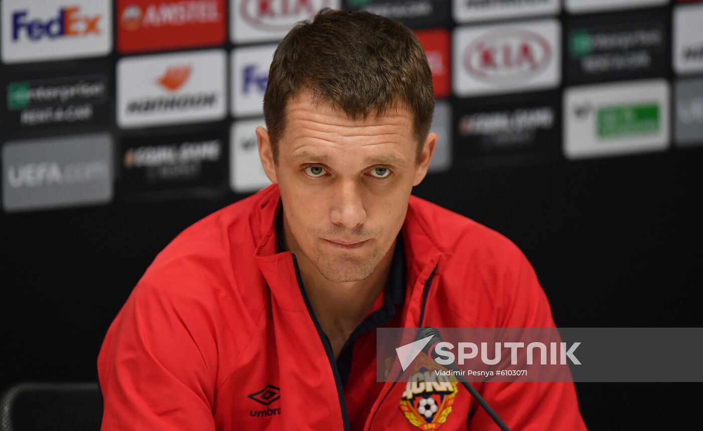 Spain Soccer Europa League CSKA