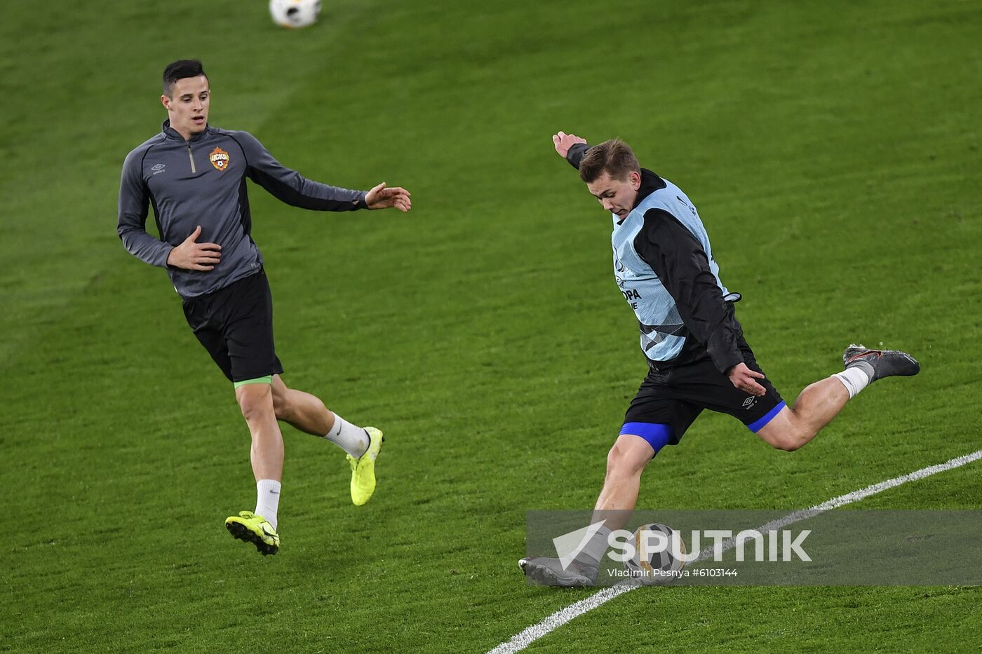 Spain Soccer Europa League CSKA