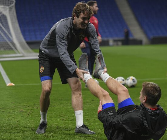 Spain Soccer Europa League CSKA