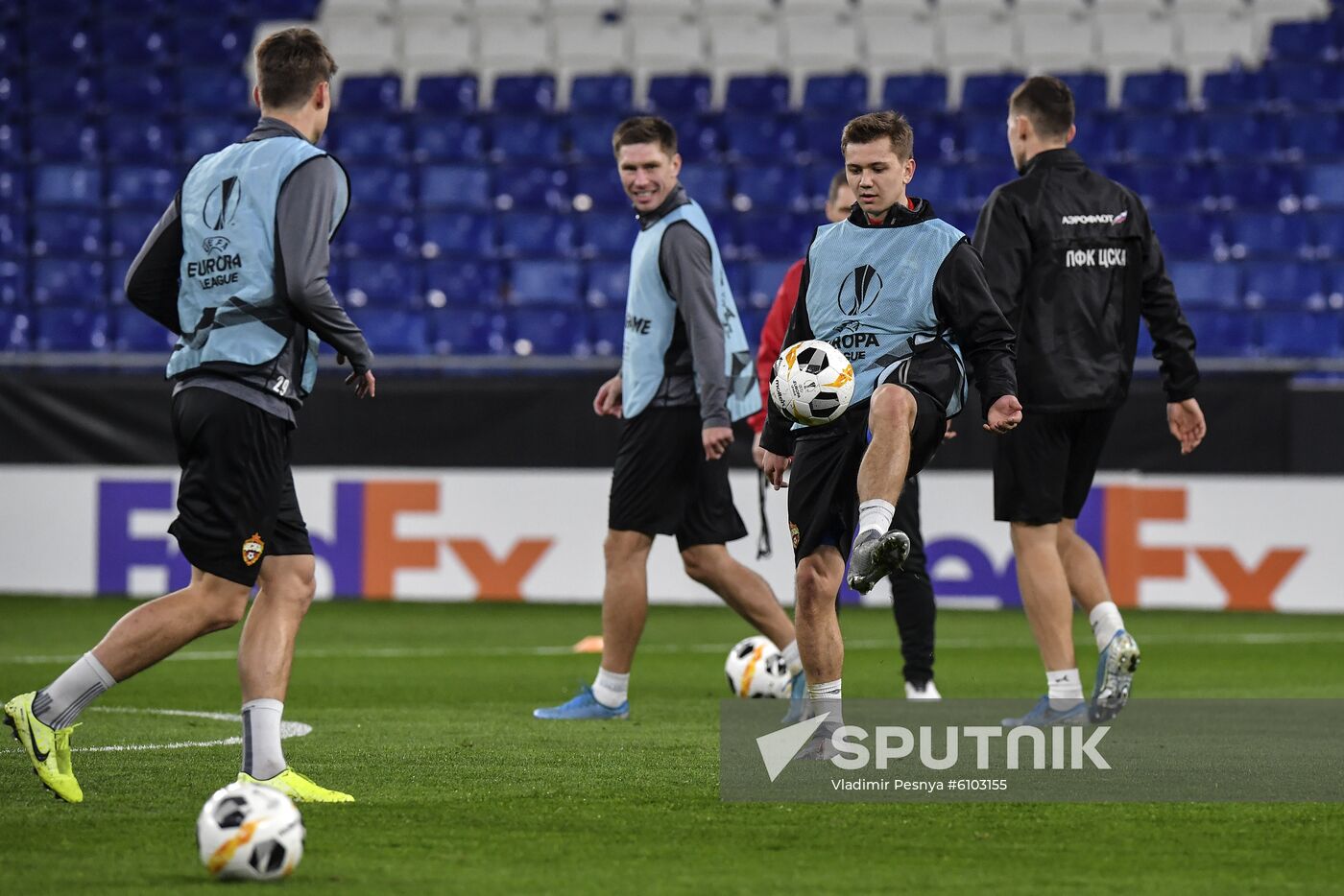 Spain Soccer Europa League CSKA