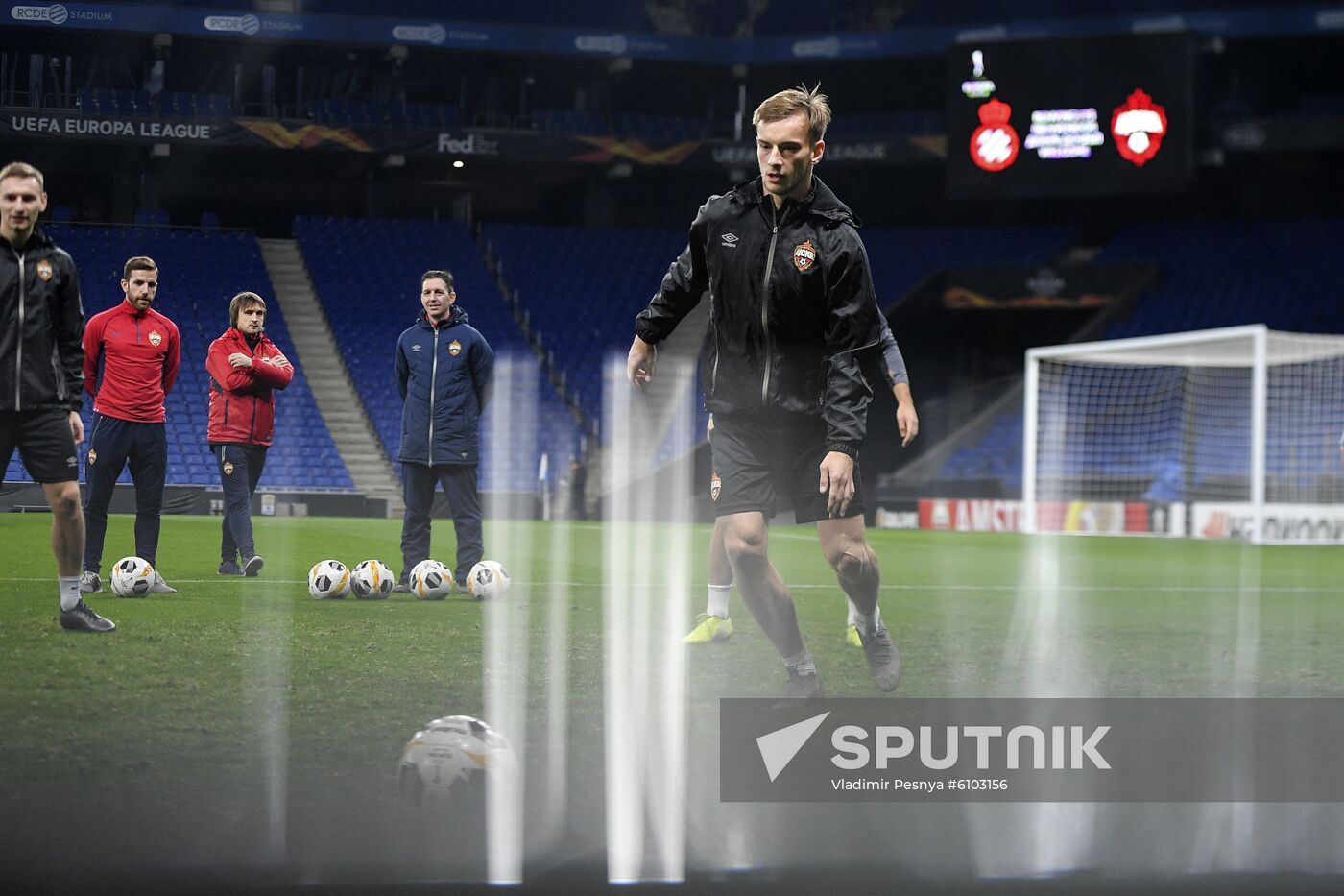 Spain Soccer Europa League CSKA
