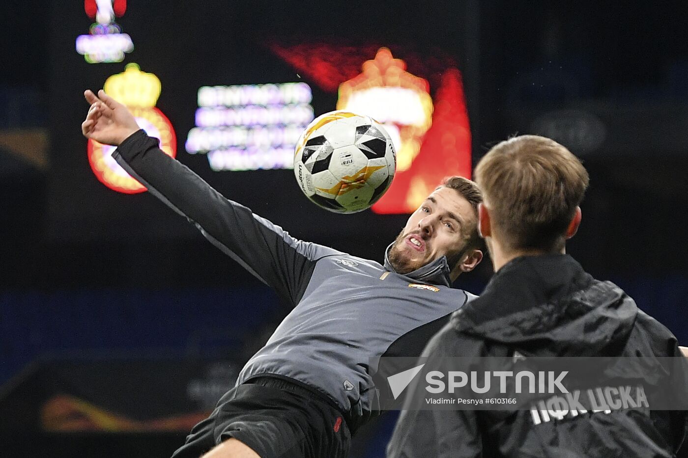 Spain Soccer Europa League CSKA