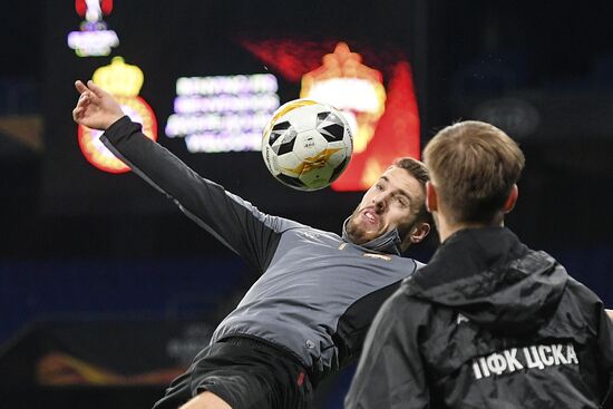 Spain Soccer Europa League CSKA