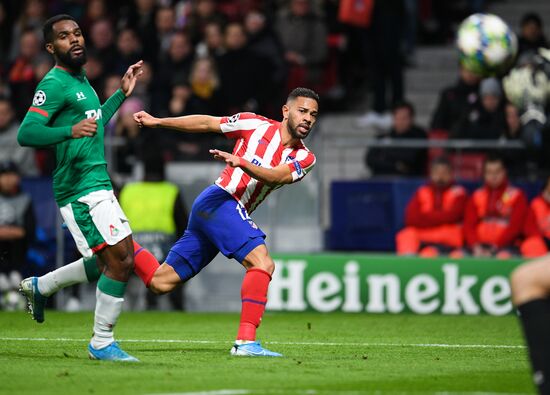 Spain Soccer Champions League Atletico - Lokomotiv