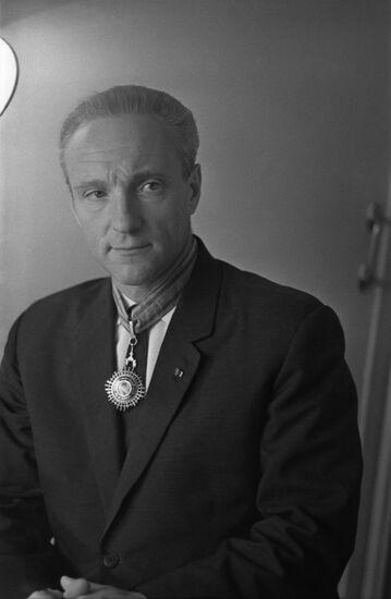 Scientist Nikolai Leontyev, holder of two Cambodian orders