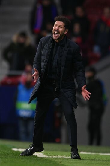 Spain Soccer Champions League Atletico - Lokomotiv