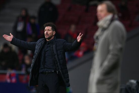 Spain Soccer Champions League Atletico - Lokomotiv