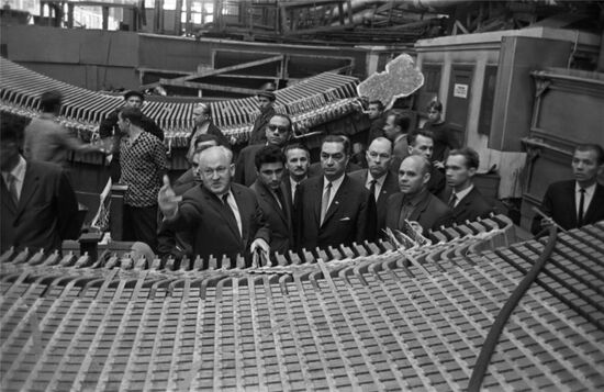 Delegation of United Arab Republic visits USSR