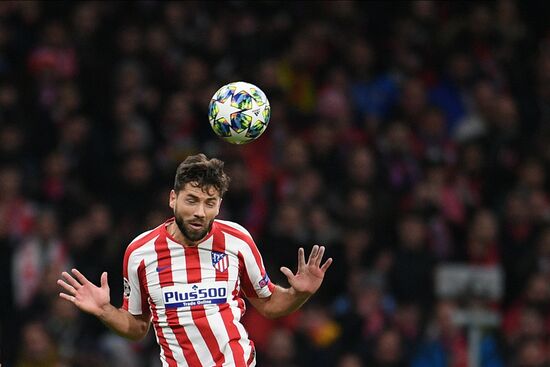 Spain Soccer Champions League Atletico - Lokomotiv