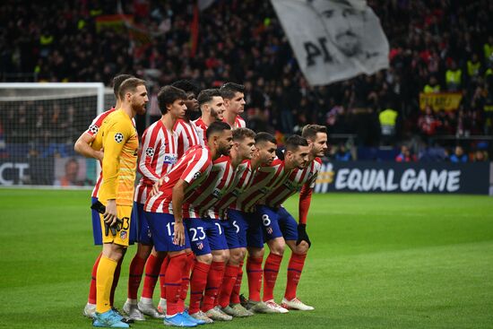 Spain Soccer Champions League Atletico - Lokomotiv