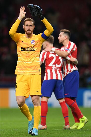 Spain Soccer Champions League Atletico - Lokomotiv