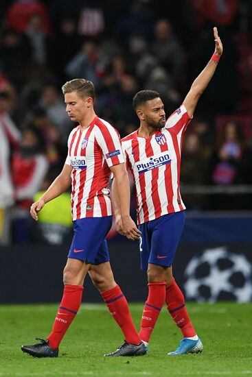 Spain Soccer Champions League Atletico - Lokomotiv