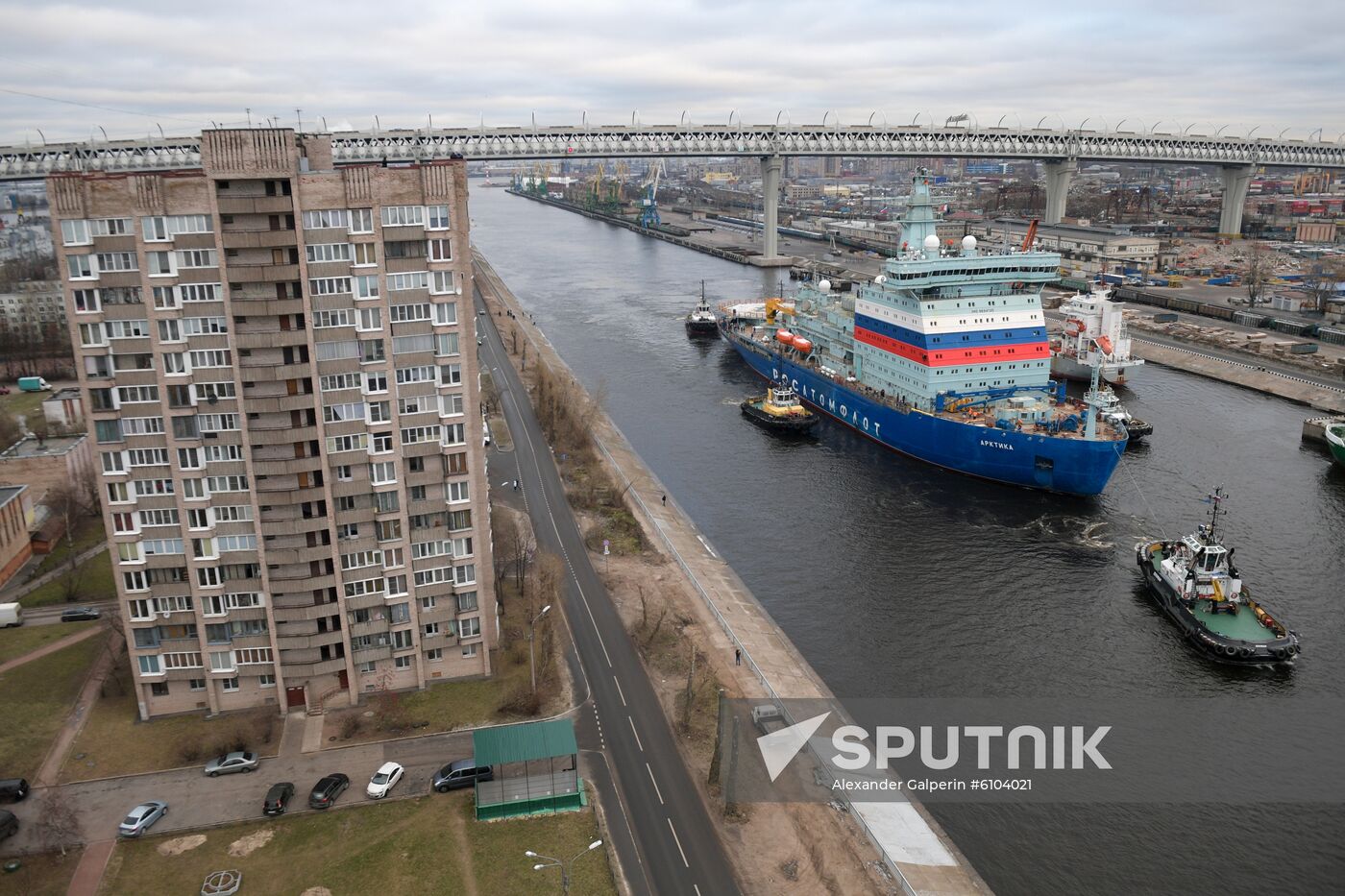 Russia Arktika Nuclear-Powered Icebreaker