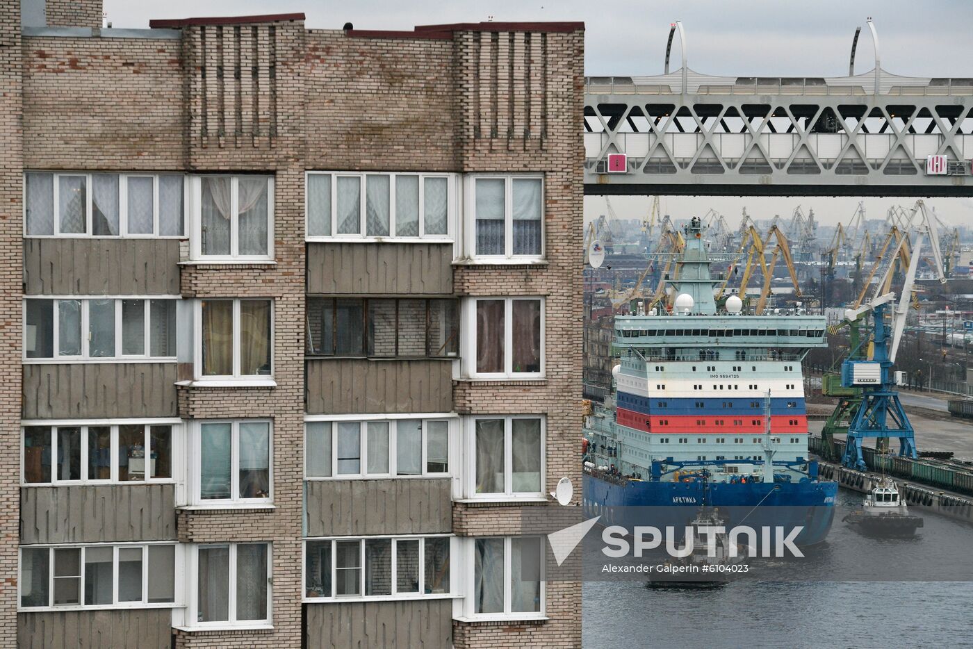 Russia Arktika Nuclear-Powered Icebreaker