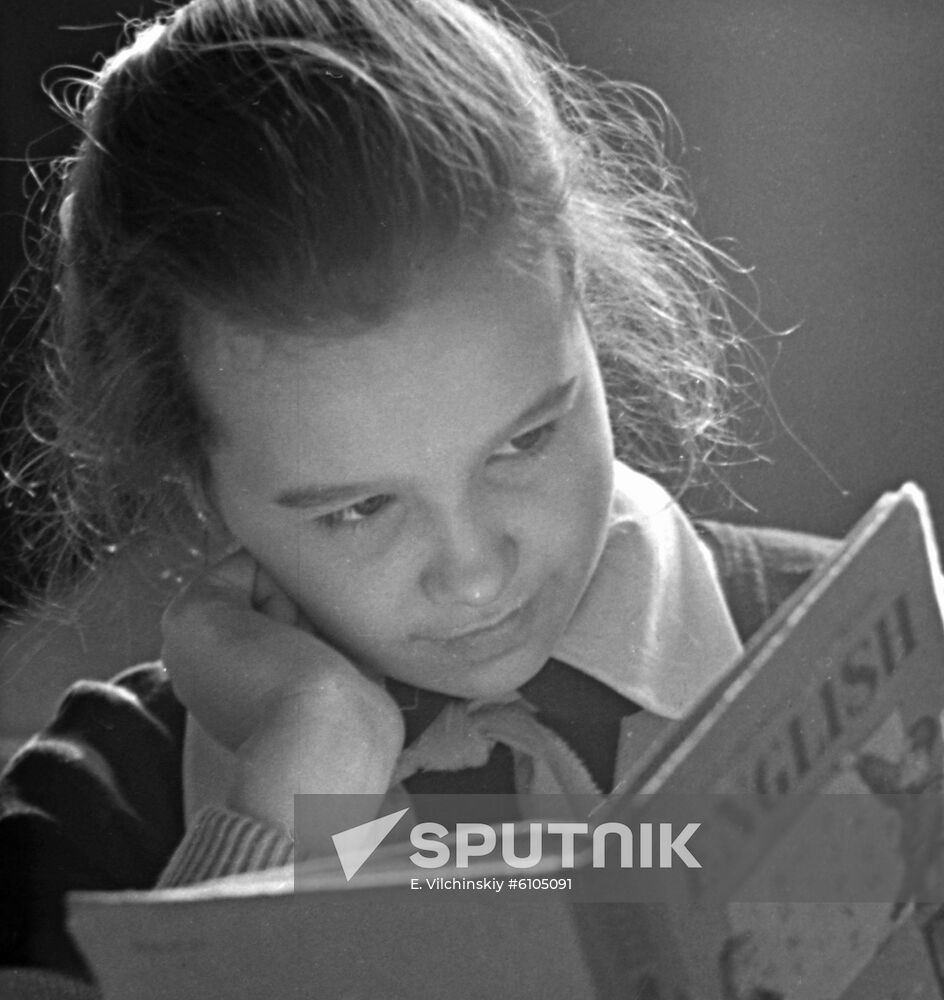 Seventh-grade student Nailya Zakirova