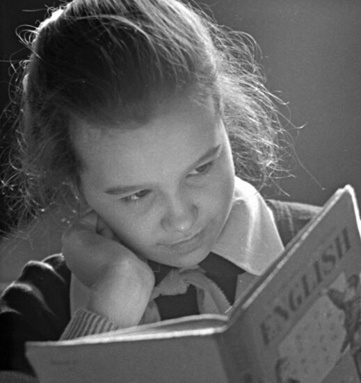 Seventh-grade student Nailya Zakirova
