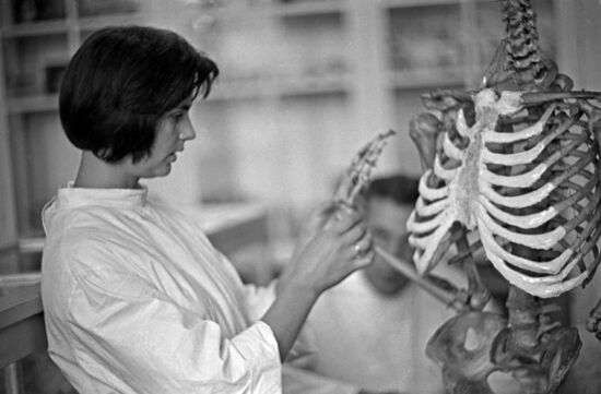 Riga Medical Institute student Inara Osolins