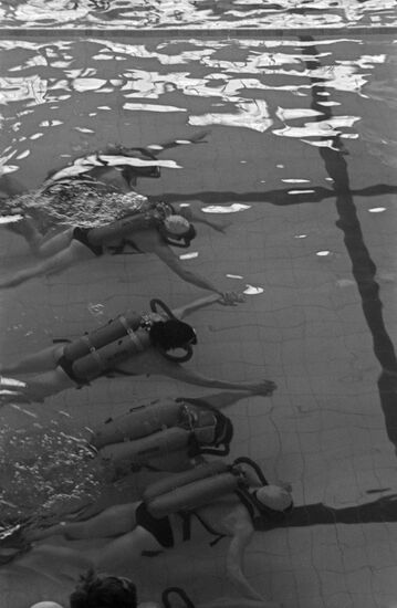 Deep-water swimming pool in Khimki