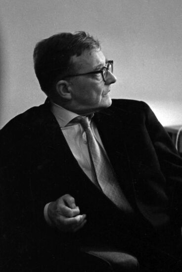 Soviet composer Dmitry Shostakovich