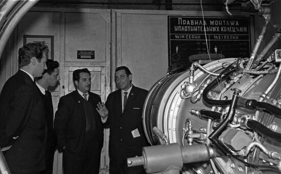 Delegation of Cuban airline visits USSR