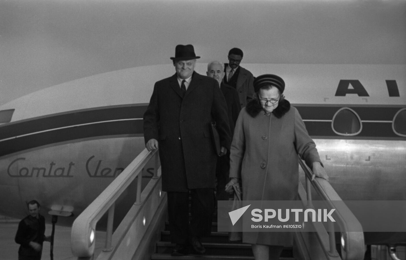 US delegation visits USSR