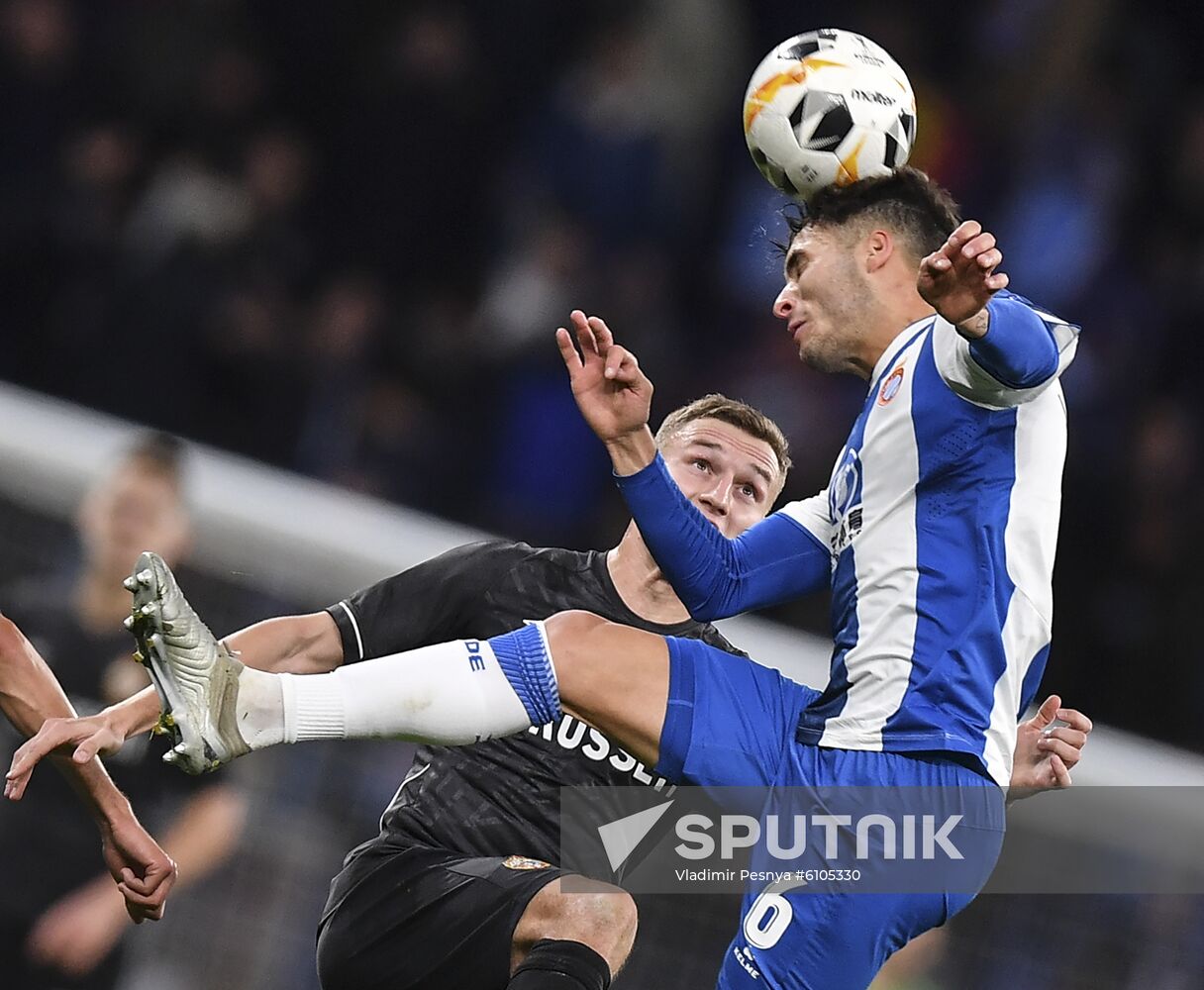 Spain Soccer Europa League Espanyol - CSKA