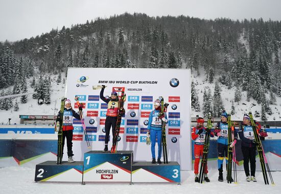 Austria Biathlon World Cup Sprint Women