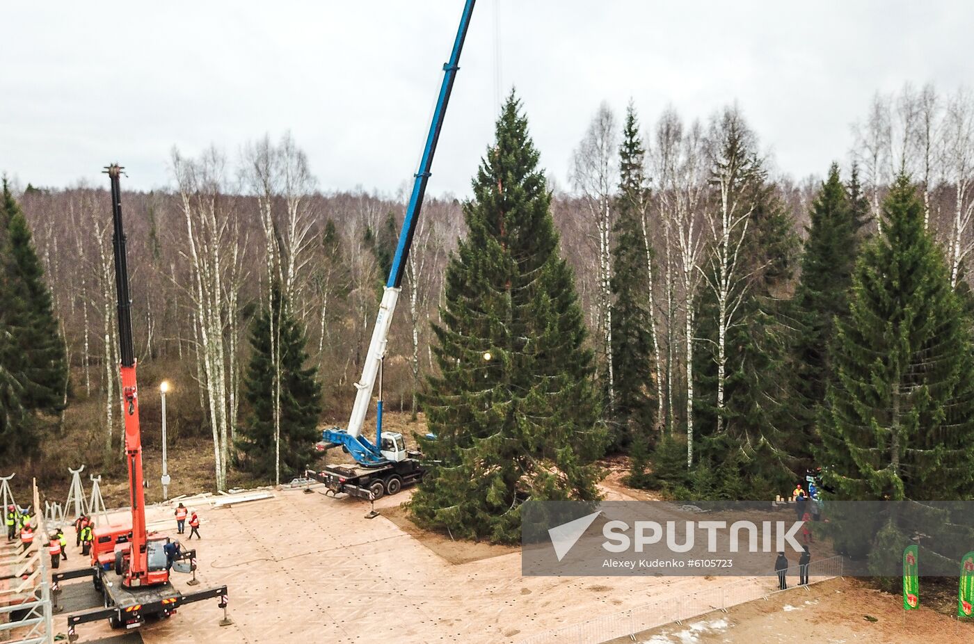 Russia New Year Preparations