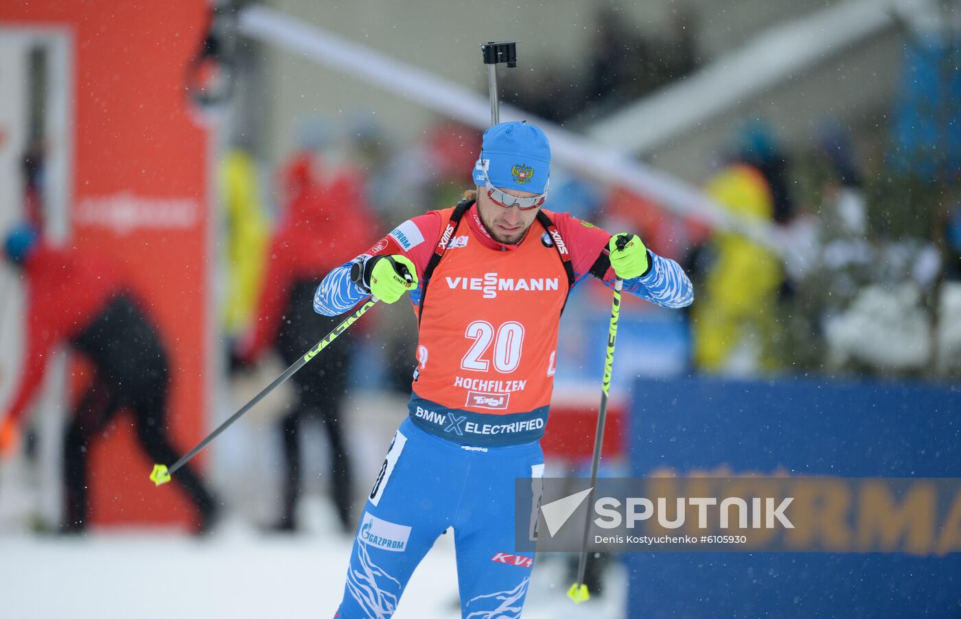 Austria Biathlon World Cup Sprint Men