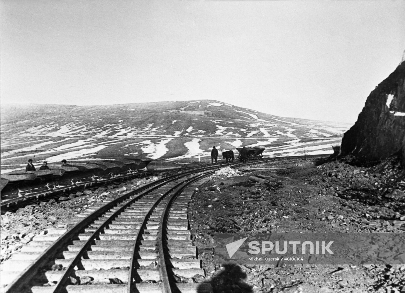 Railway construction project in Magnitogorsk