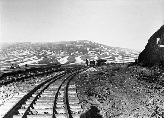 Railway construction project in Magnitogorsk