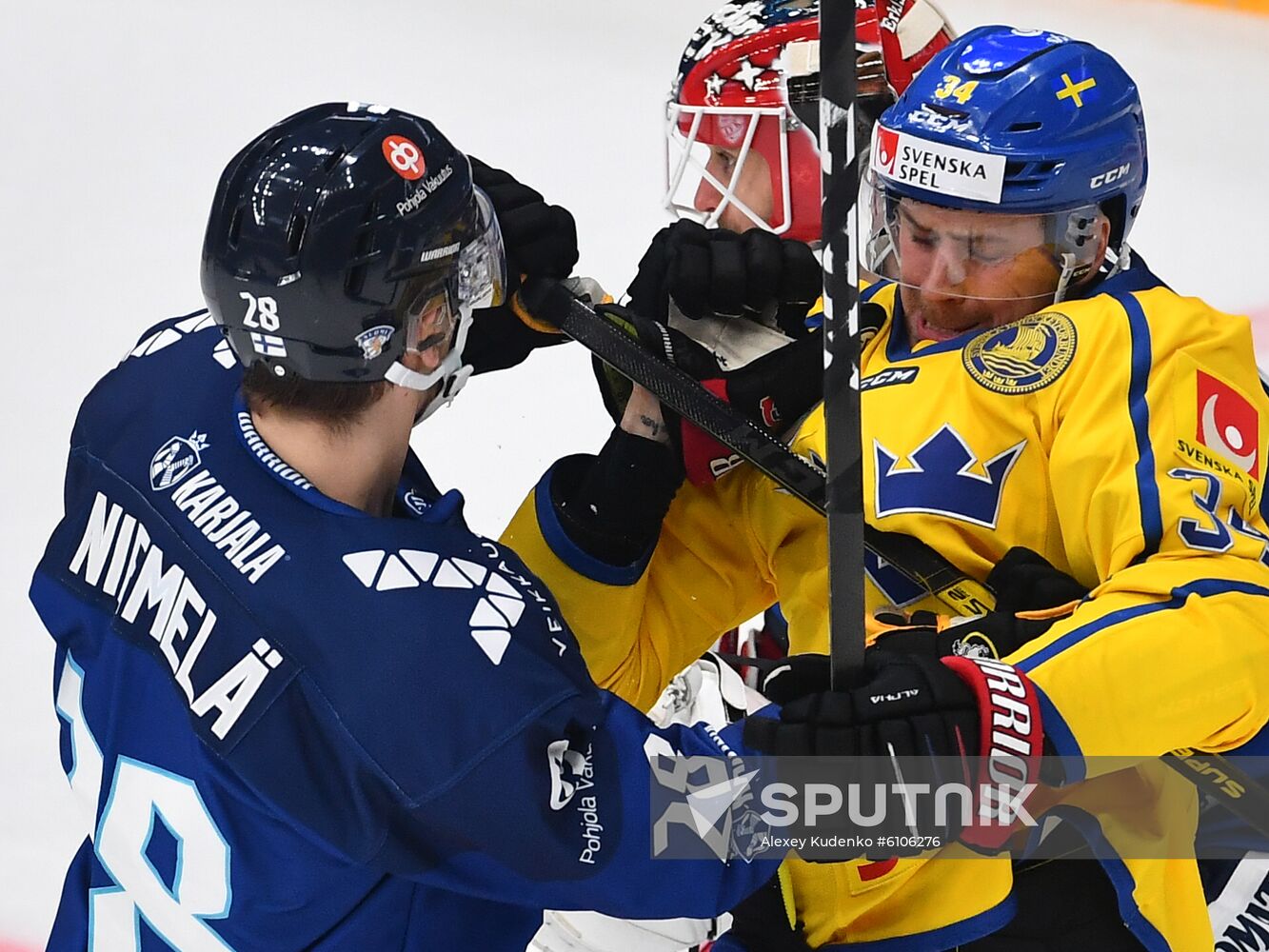 Russia Ice Hockey Channel One Cup Finland - Sweden