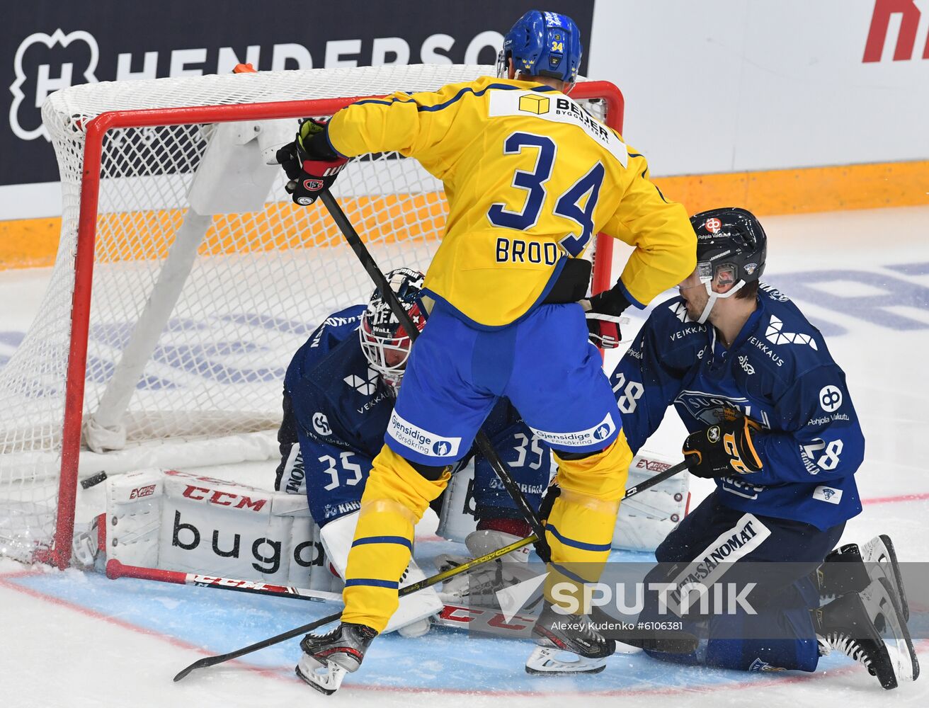 Russia Ice Hockey Channel One Cup Finland - Sweden
