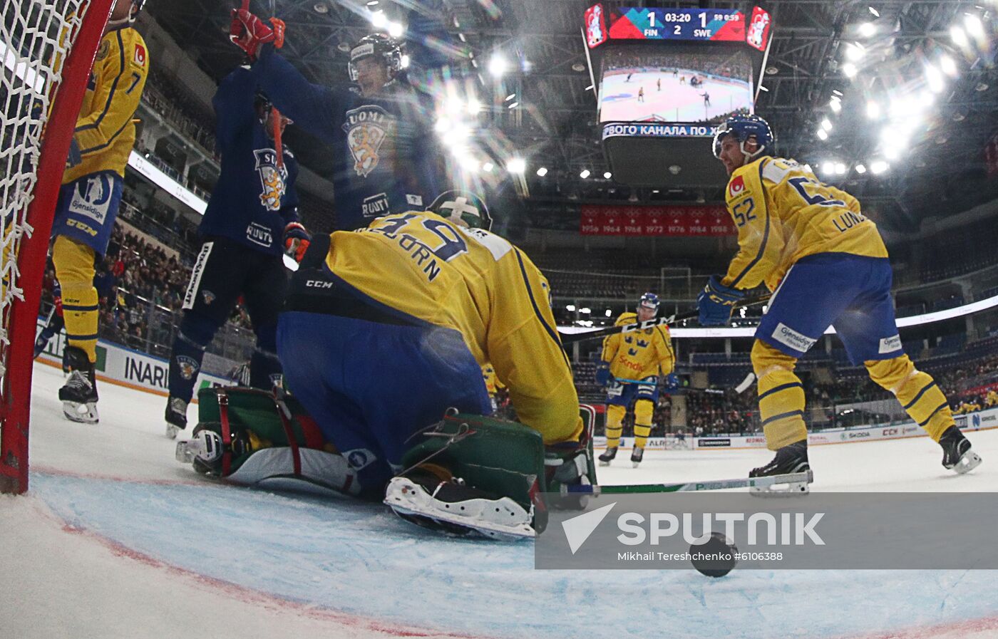 Russia Ice Hockey Channel One Cup Finland - Sweden