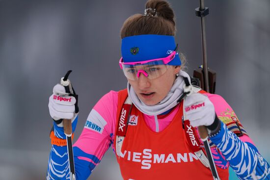 Austria Biathlon World Cup Women Relay 