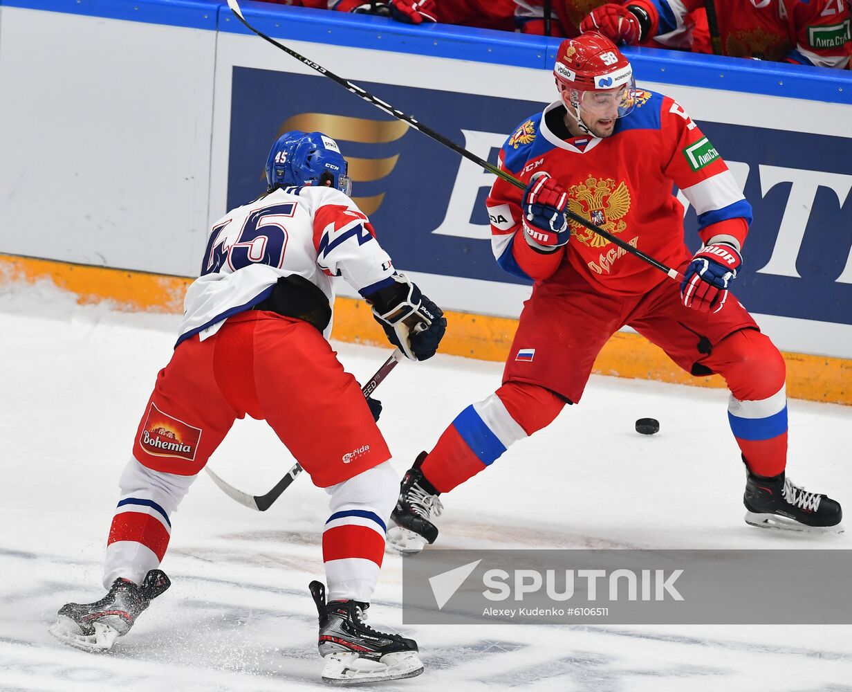 Russia Ice Hockey Channel One Cup Russia - Czech Republic