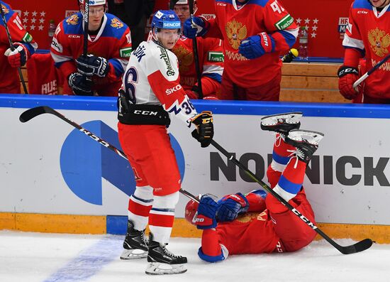 Russia Ice Hockey Channel One Cup Russia - Czech Republic