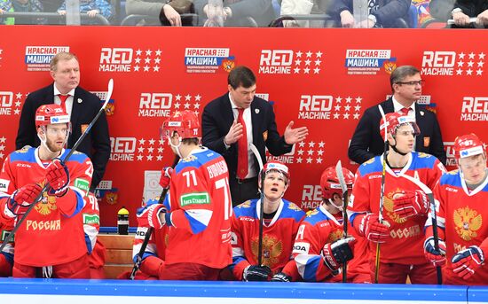 Russia Ice Hockey Channel One Cup Russia - Czech Republic