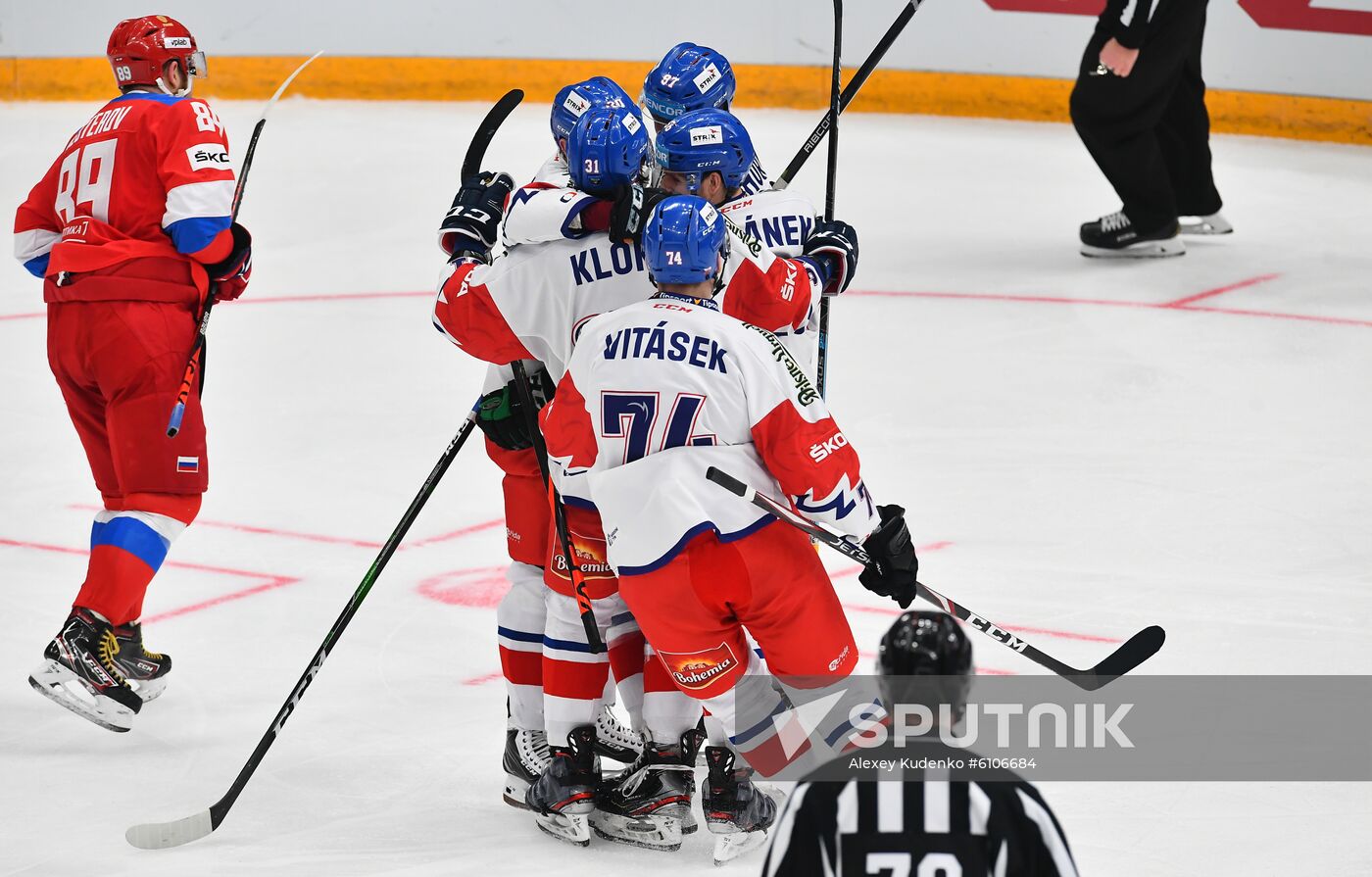 Russia Ice Hockey Channel One Cup Russia - Czech Republic