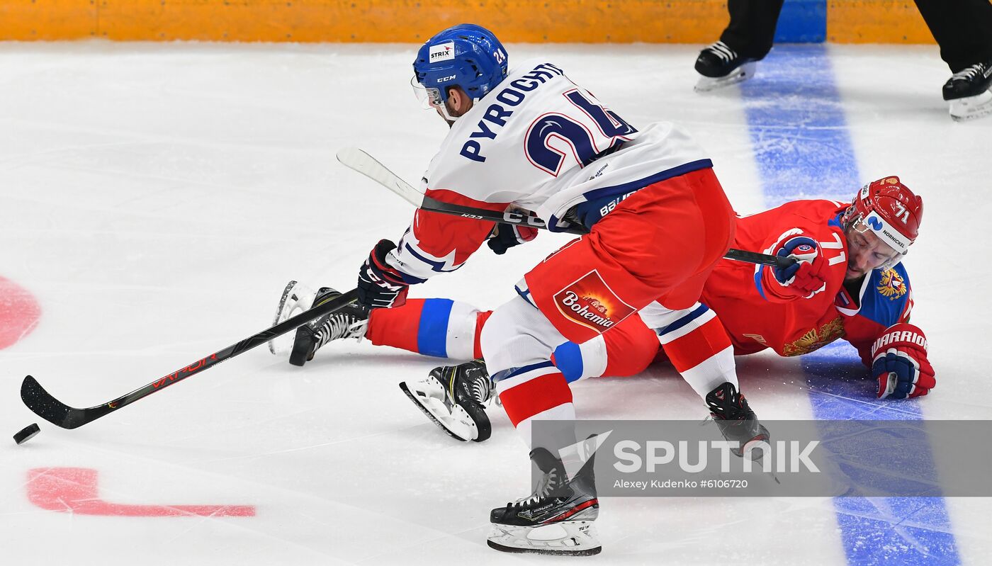 Russia Ice Hockey Channel One Cup Russia - Czech Republic