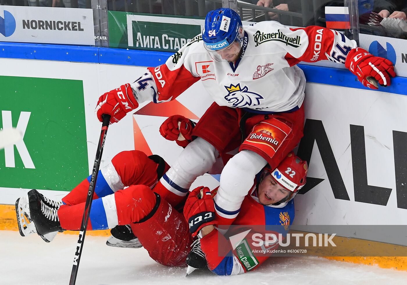 Russia Ice Hockey Channel One Cup Russia - Czech Republic