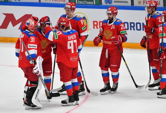 Russia Ice Hockey Channel One Cup Russia - Czech Republic