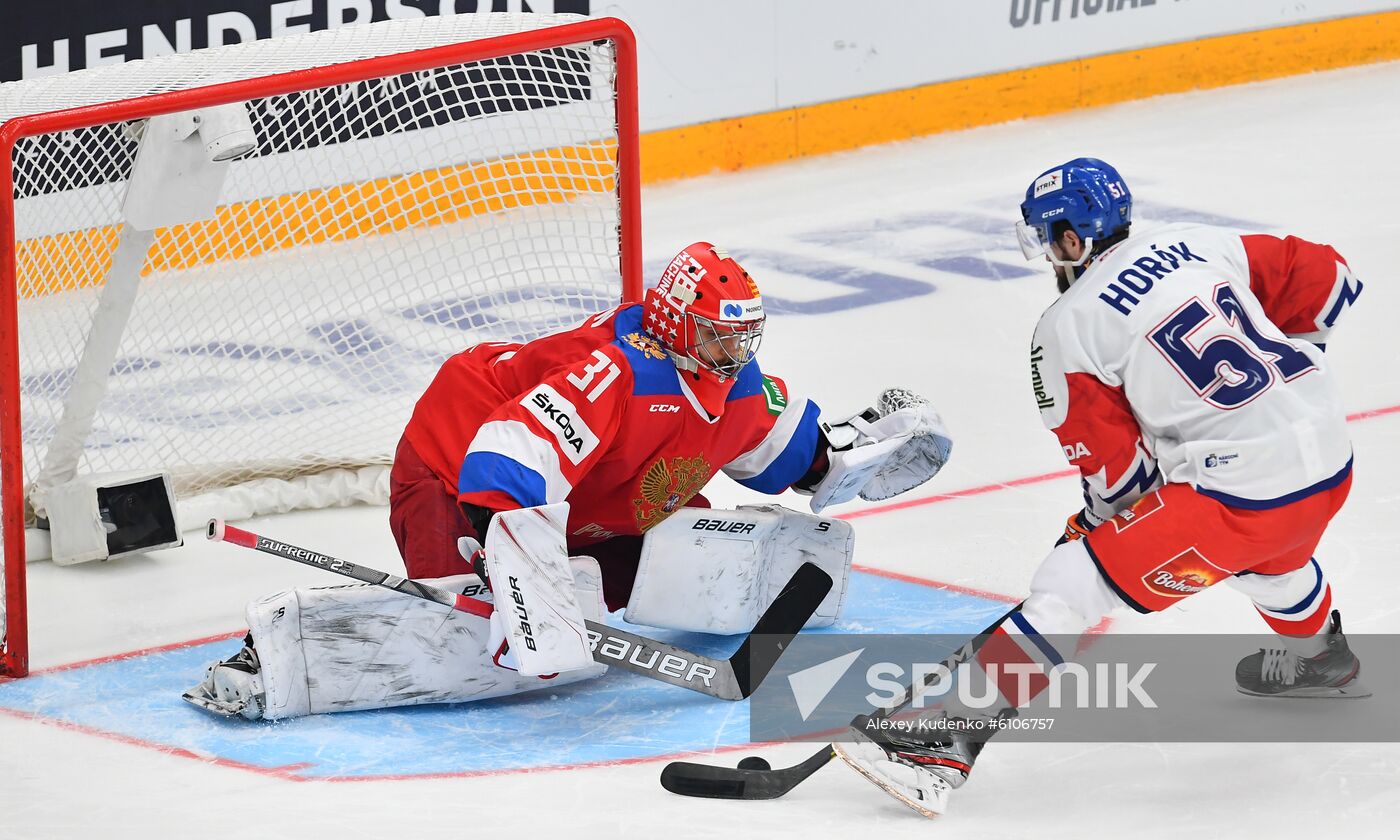 Russia Ice Hockey Channel One Cup Russia - Czech Republic