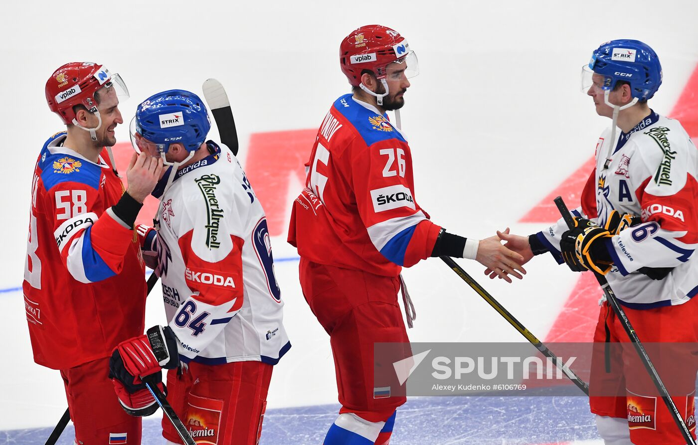 Russia Ice Hockey Channel One Cup Russia - Czech Republic